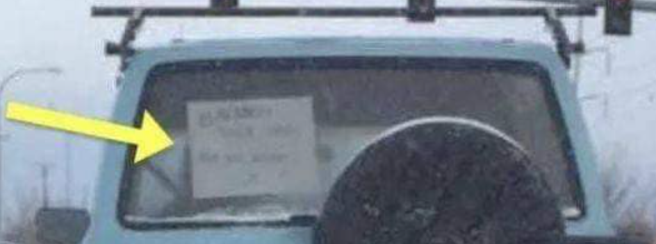 Mom becomes frustrated and caught behind a slow-moving automobile. Everything changes when she notices a letter in the rear window.