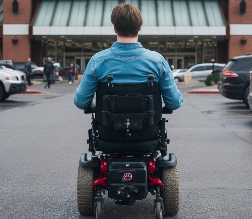 Man at Walmart Insists I Give Up My Wheelchair for His Wife – Instant Karma Teaches Him a Lesson