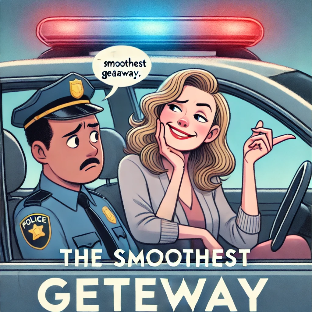 The Smoothest Getaway: A Woman, A Cop, and A Wild Ride”