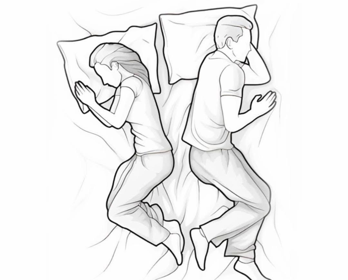 Why a Man Turns His Back On You When He Sleeps