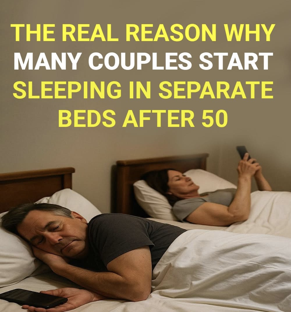 Do you know why many couples start sleeping in separate beds after 50