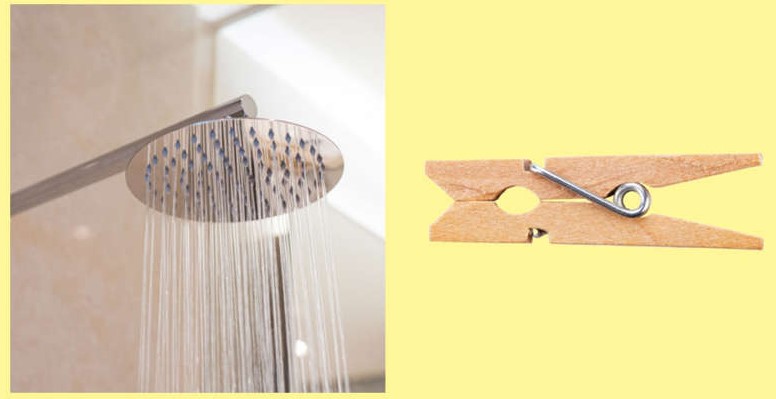 Why Adding a Clothespin to Your Shower Routine Makes Sense